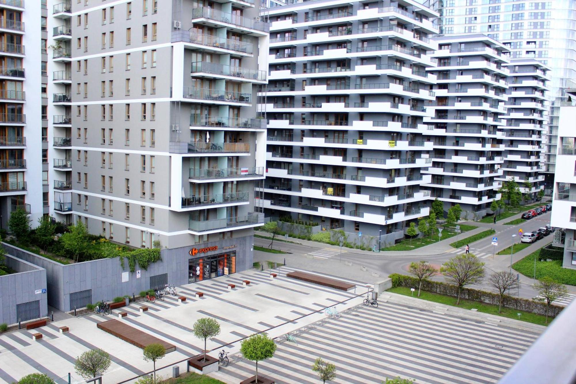 Labo Apartment Bliska Wola - Parking, Klimatyzacja Warszawa Exteriör bild